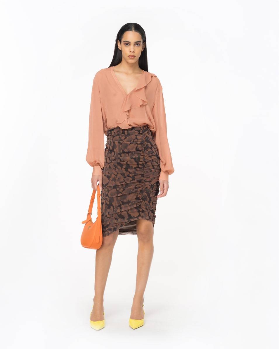 Pinko Bluse mit Volant Blitzangebot