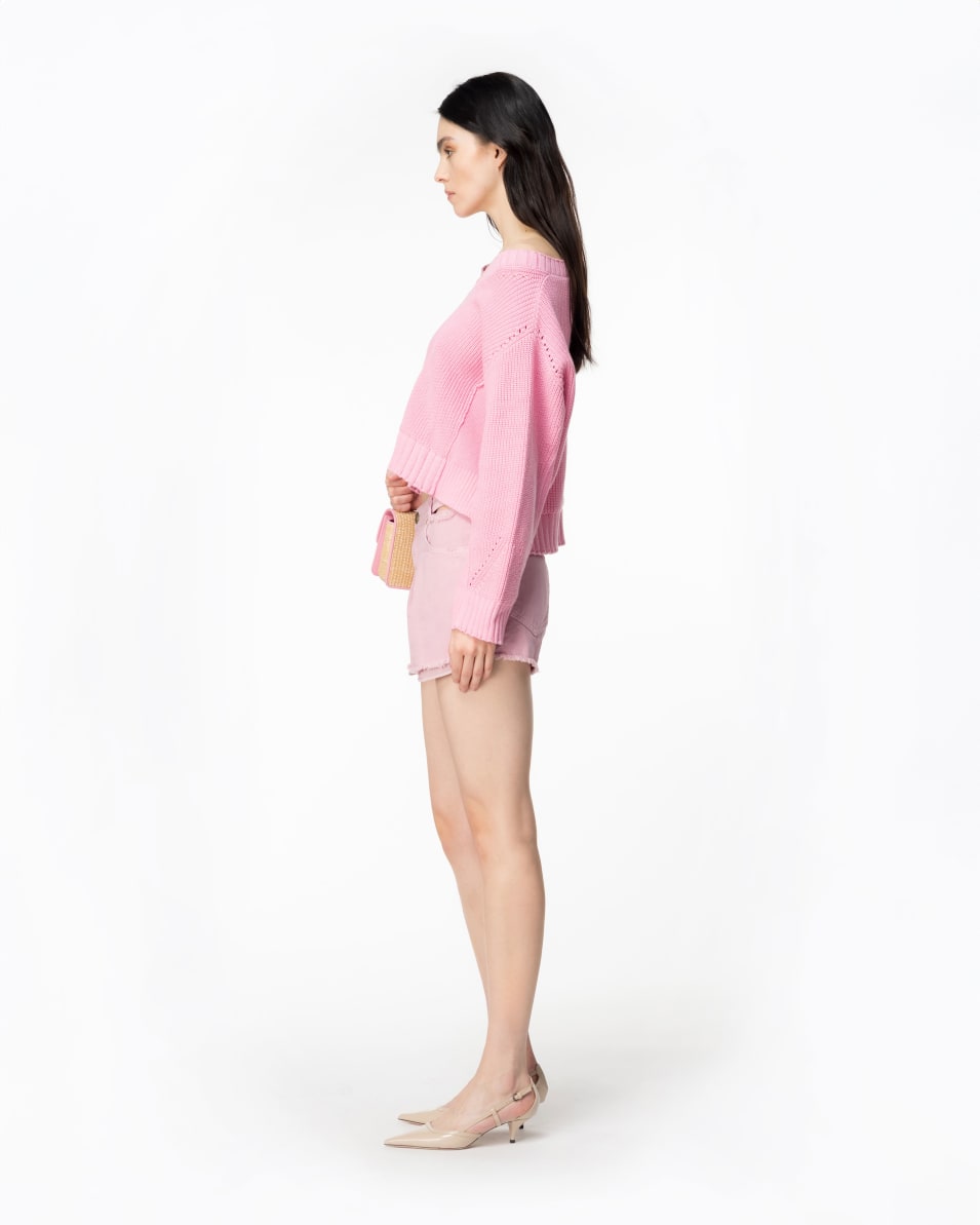 Pinko Shorts aus Baumwoll-Bull Begrenzte Freigabe
