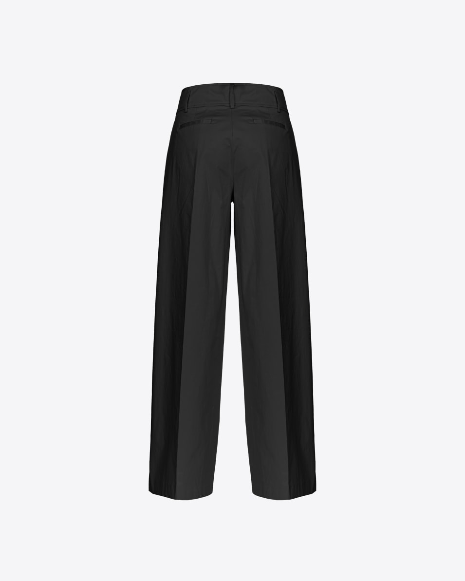 Pinko Extra weite Hose aus technischem Satin Letzte 2 Tage