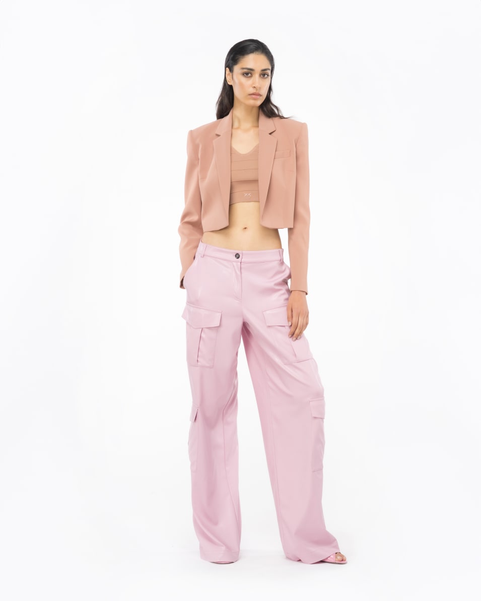 Pinko Spenzer aus Stretch-Crêpe Letzter Tag
