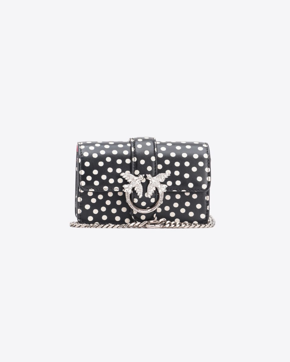 Pinko Micro Love Bag One Punkteprint PINKO Galleria 50% Rabatt mit kostenlosem Versand