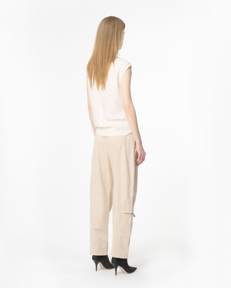 Pinko Top aus Seidenmix mit Schleife Rabatt