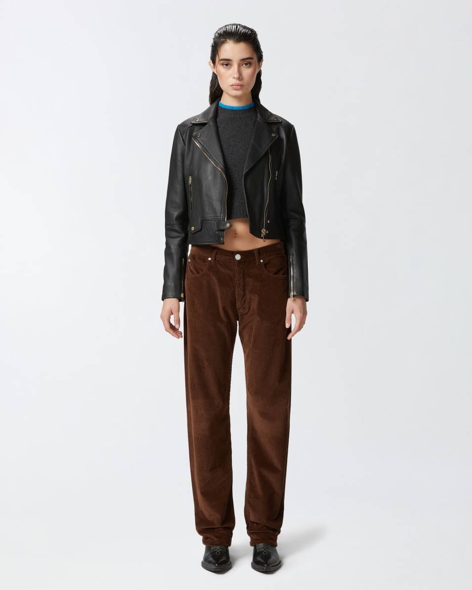 Pinko Hose im Loose Fit aus Cordsamt Begrenztes Angebot
