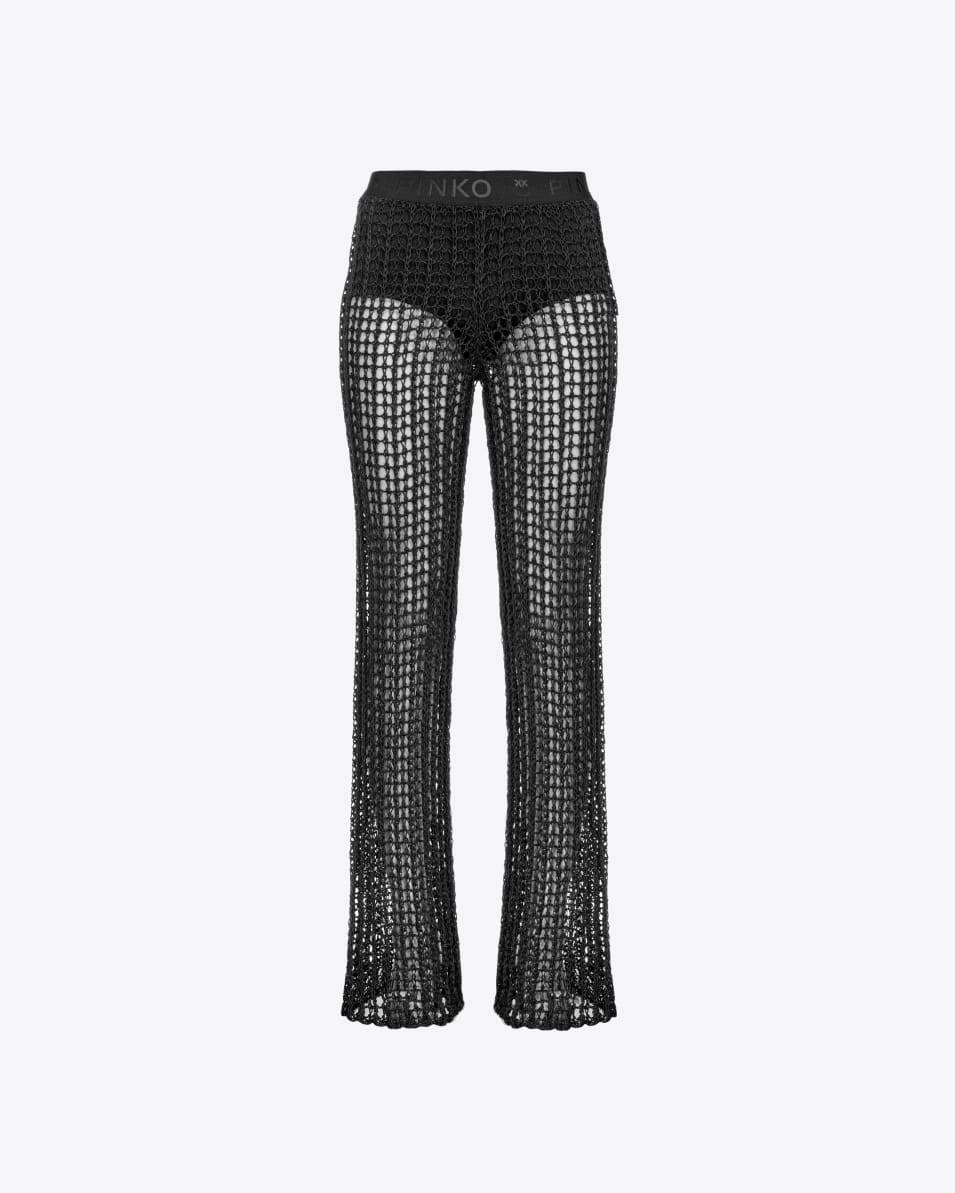 Pinko Hose Schnurnetz glänzend Blitzangebot