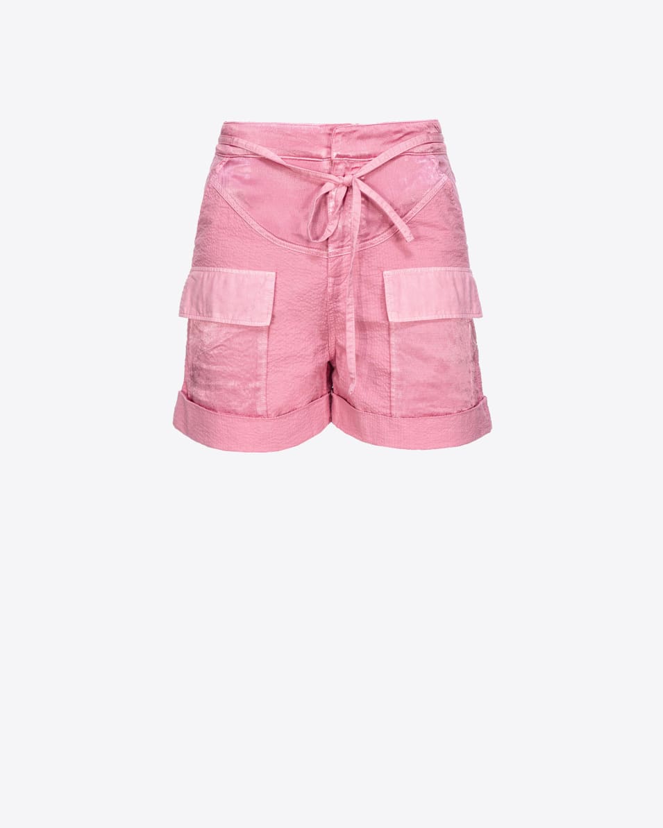 Pinko Fließende Shorts mit Maxitaschen Letzte 2 Tage