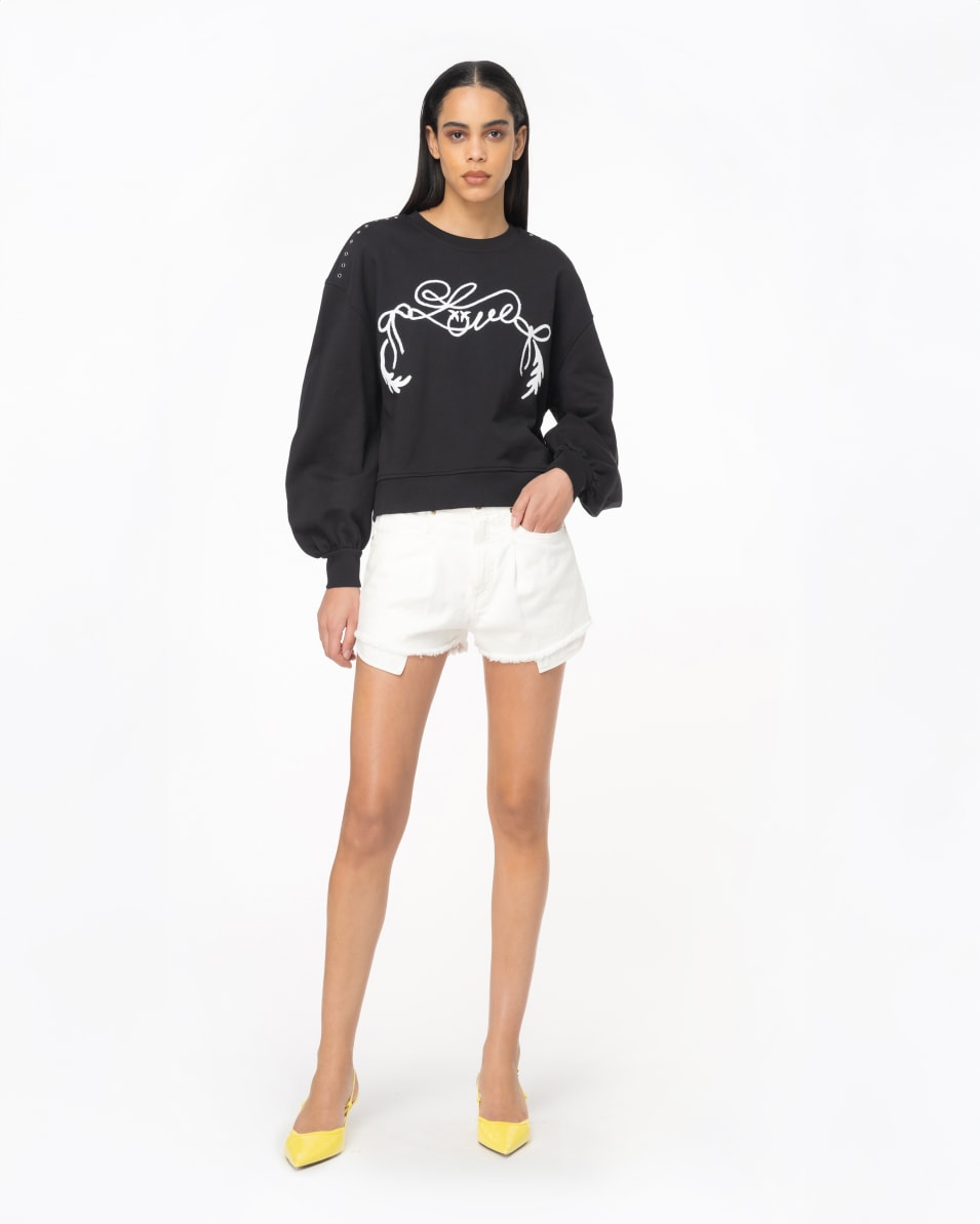 Pinko Shorts aus Baumwoll-Bull Letzter Tag