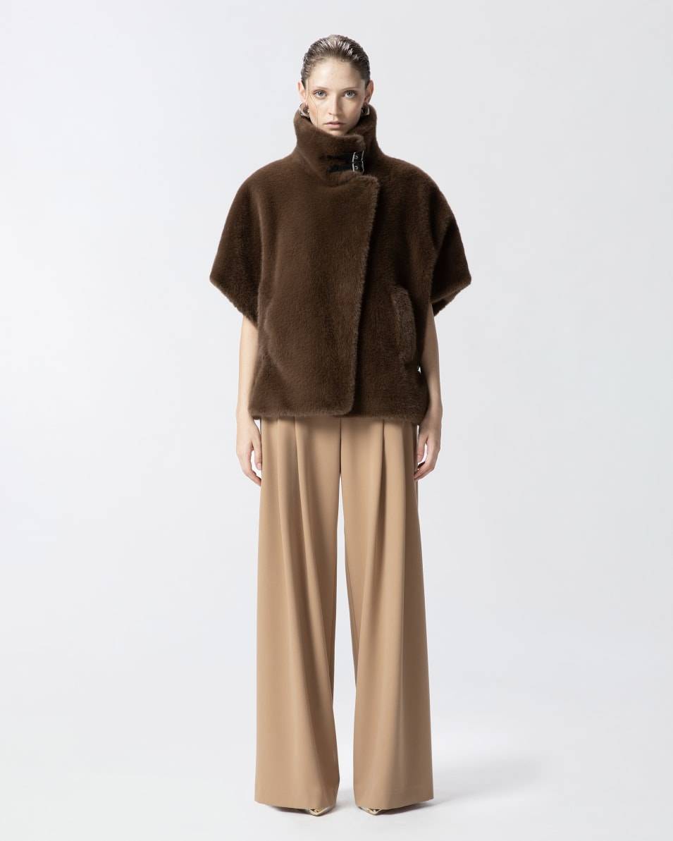 Pinko Elegante Hose mit weitem Bein und Bundfalten Super Rabatt