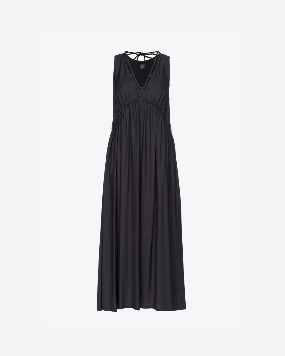 Pinko Langes Kleid aus technischem Popeline Outlet