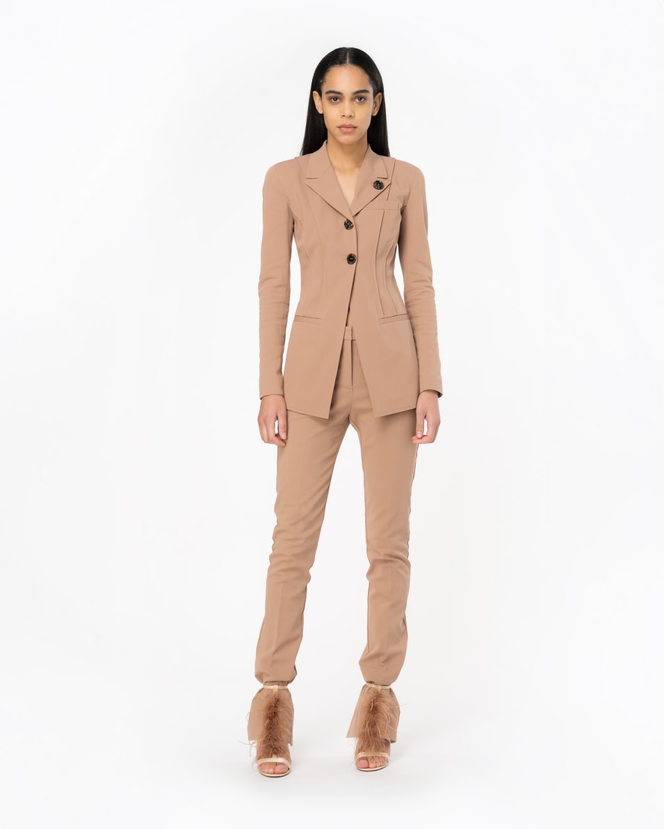 Pinko Eng anliegender Blazer Stretch im Angebot