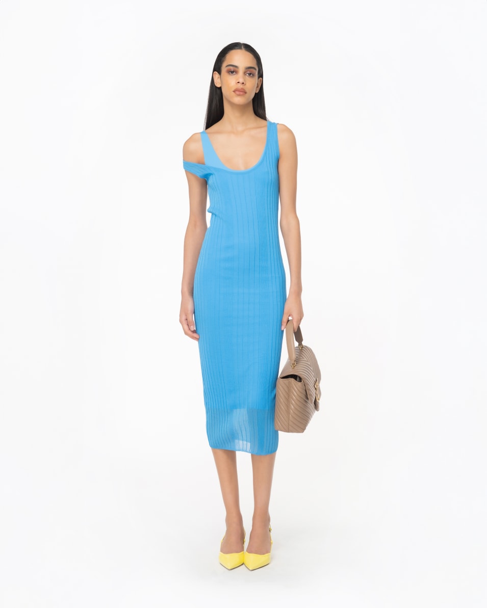 Pinko Midikleid aus transparentem Crêpe Limitierter Zeitrabatt