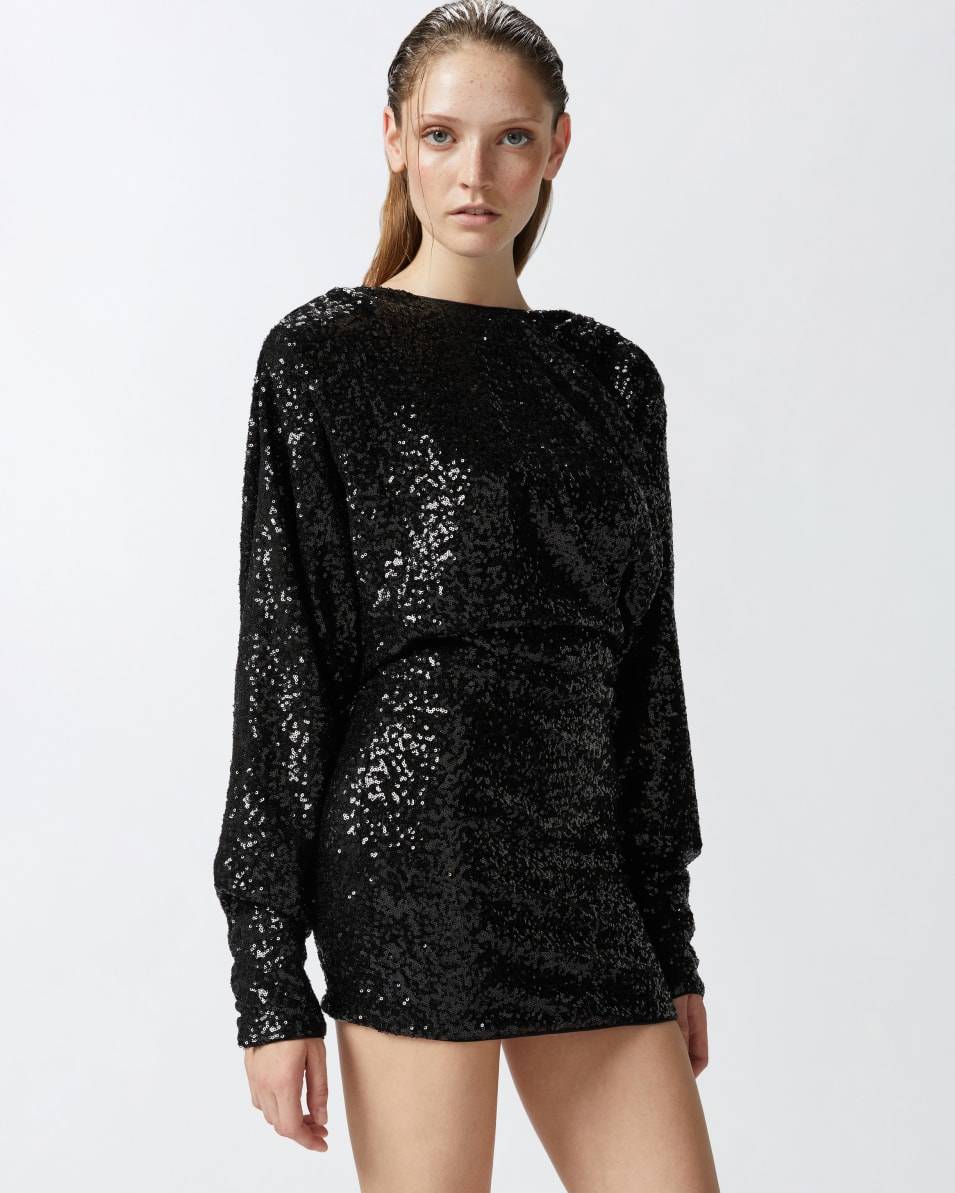 Pinko Elegantes Minikleid mit Pailletten Black Friday