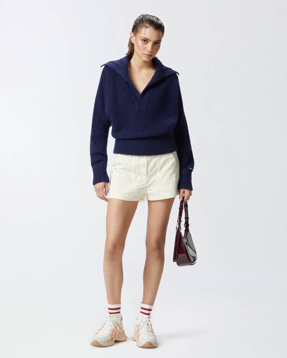 Pinko Baumwollshorts mit Taschen Nur noch ein Tag übrig