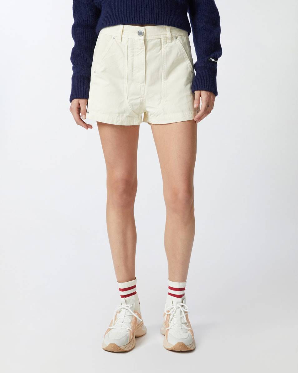 Pinko Baumwollshorts mit Taschen Nur noch ein Tag übrig