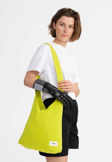 Melawear Unisex Jacquard Strick Tasche RAJRUPA Begrenzt auf 3 Tage