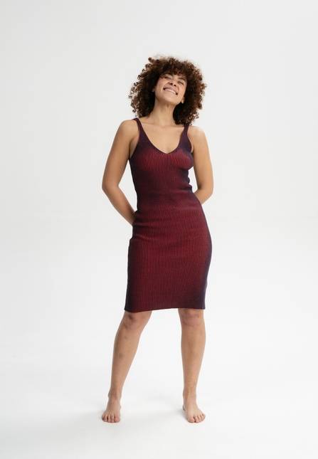 Melawear Damen Strick Kleid DIJA Outlet
