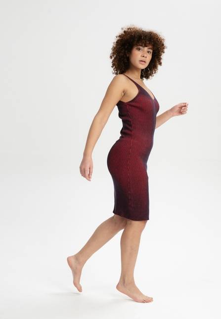 Melawear Damen Strick Kleid DIJA Outlet