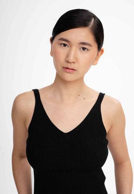 Melawear V-Neck Strick Top RHADA Blitzverkäufe