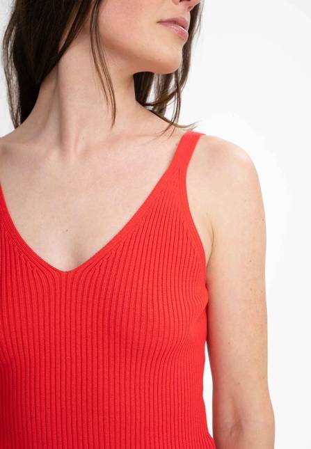 Melawear V-Neck Strick Top RHADA Limitierter Zeitrabatt