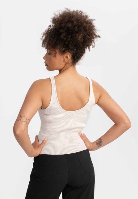 Melawear V-Neck Strick Top RHADA Fabrikpreis
