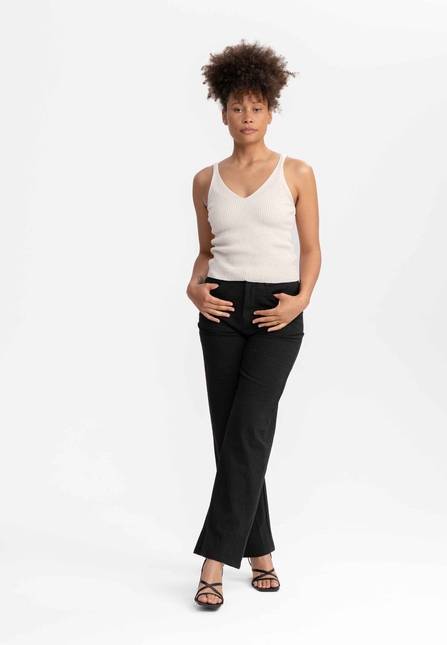 Melawear V-Neck Strick Top RHADA Fabrikpreis