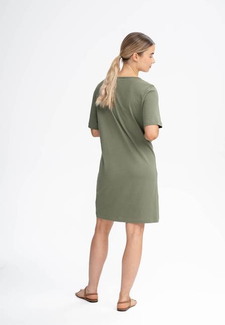 Melawear Damen V-Neck Kleid JANITRA Großer Ausverkauf