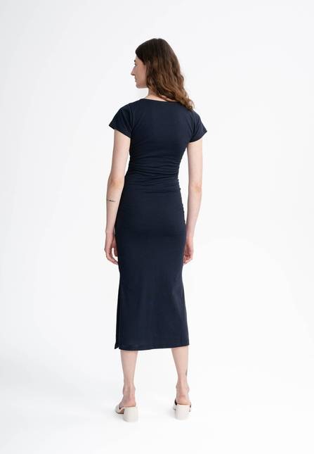 Melawear V-Neck Kleid lang SHREOSHI Cyber Monday