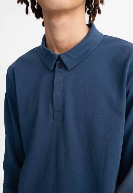Melawear Herren Langarm Polo Shirt DIVIT Schlussverkauf