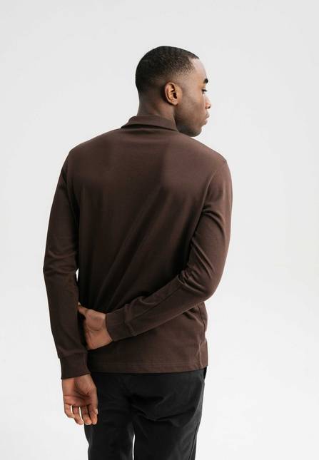 Melawear Herren Langarm Polo Shirt DIVIT Günstiger Verkauf