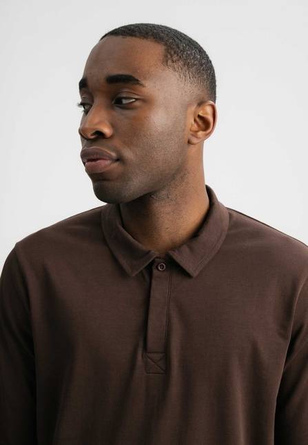 Melawear Herren Langarm Polo Shirt DIVIT Günstiger Verkauf