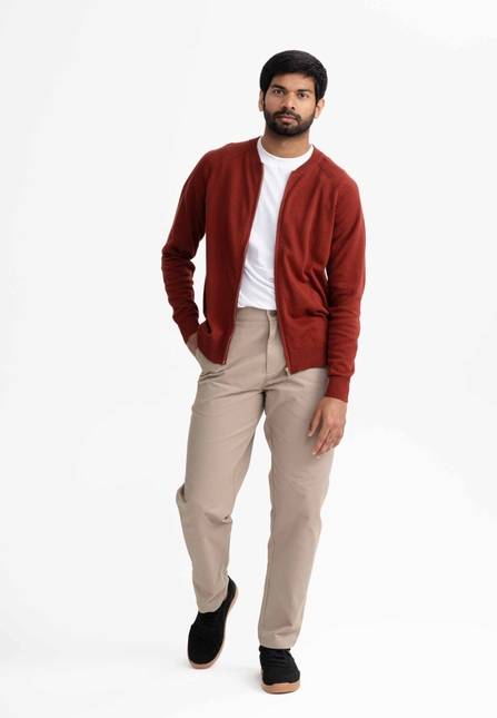 Melawear Herren Strick Jacke SHAMIAL Fabrikverkauf
