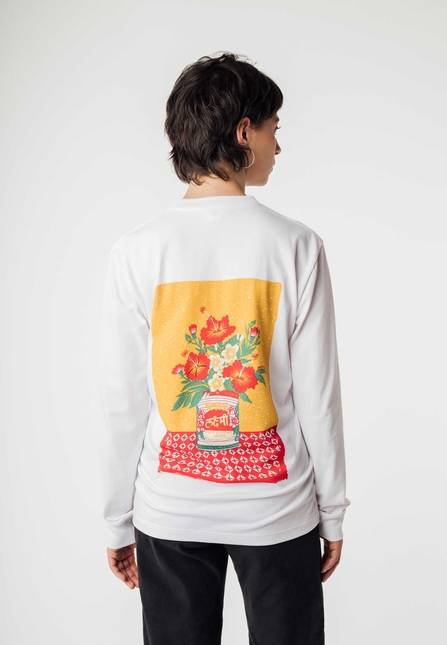 Melawear Oversized Langarmshirt Artist Edition Anjali Top Angebot
