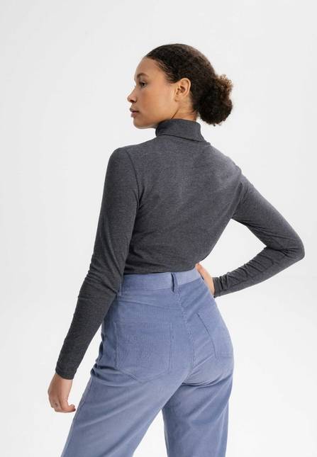 Melawear Damen Turtleneck Shirt ANCHAL Letzte 3 Tage