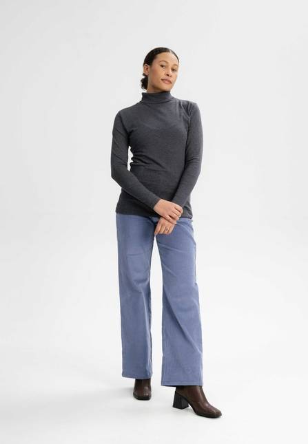 Melawear Damen Turtleneck Shirt ANCHAL Letzte 3 Tage