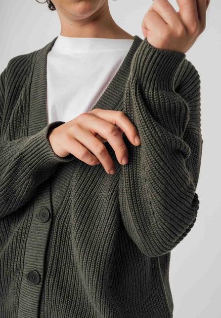 Melawear Damen Strick Cardigan NEESHA Super Rabatt
