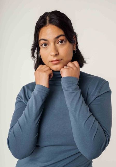 Melawear Damen Turtleneck Shirt ANCHAL Clearance-Verkauf