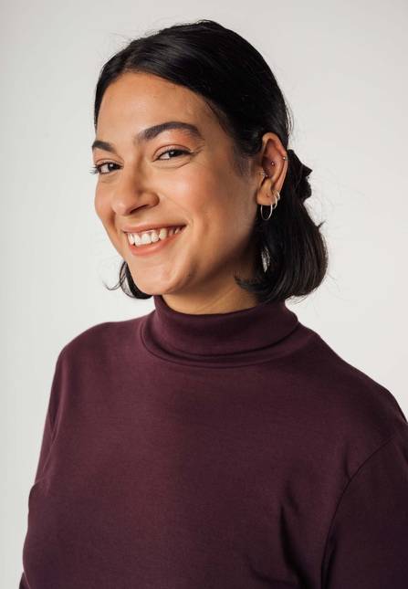Melawear Damen Turtleneck Shirt ANCHAL Kostenloser Versand international