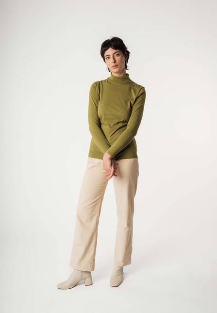 Melawear Damen Turtleneck Shirt ANCHAL Fabrikladen