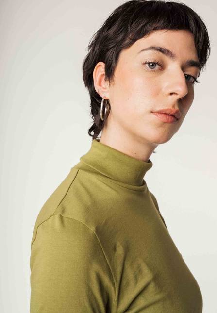 Melawear Damen Turtleneck Shirt ANCHAL Fabrikladen