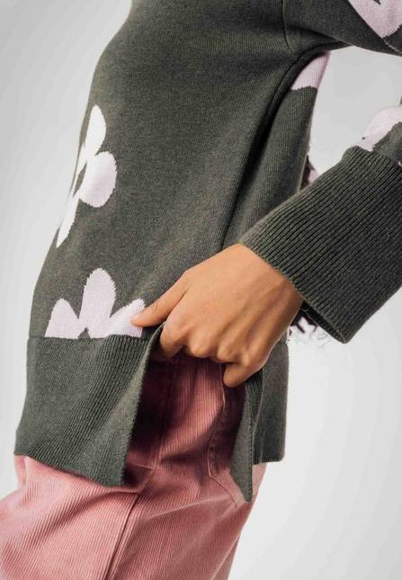 Melawear Jacquard Strickpullover FAIZA zollfrei