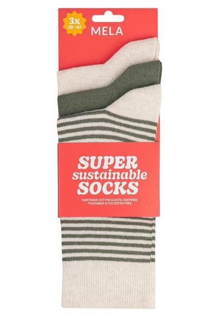 Melawear Socken 3er Pack Basic Günstiger Verkauf