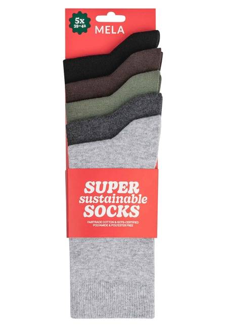 Melawear Socken 5er Pack Basic Sonderangebot