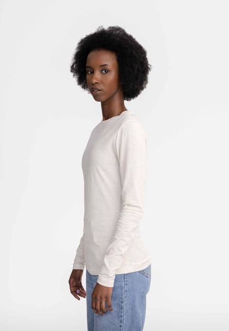 Melawear Damen Basic Langarmshirt DHIVYA Versandkostenfrei