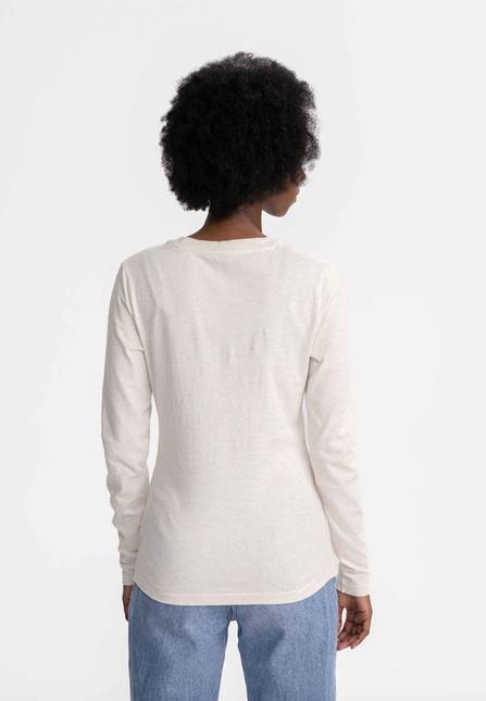 Melawear Damen Basic Langarmshirt DHIVYA Versandkostenfrei