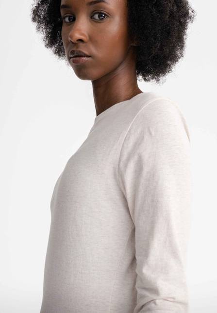 Melawear Damen Basic Langarmshirt DHIVYA Versandkostenfrei