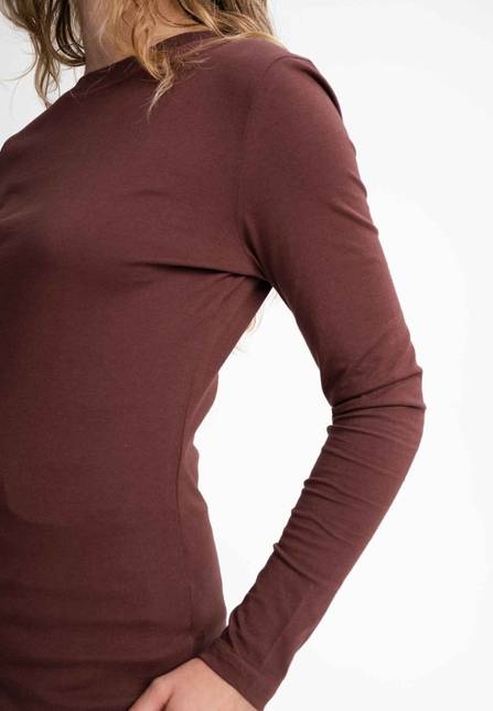 Melawear Damen Basic Langarmshirt DHIVYA Großer Ausverkauf