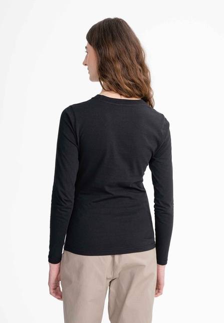 Melawear Damen Basic Langarmshirt DHIVYA Flash Sale