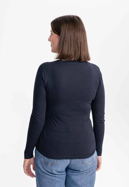 Melawear Damen Basic Langarmshirt DHIVYA Begrenztes Angebot
