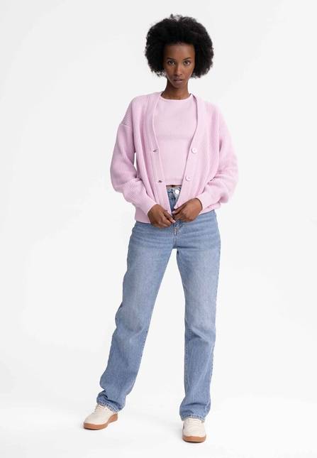 Melawear Damen Strick Cardigan NEESHA Weihnachtsangebot