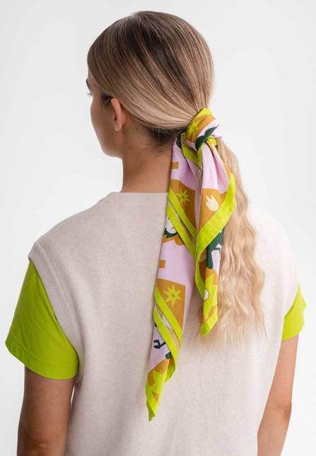 Melawear Unisex Satintuch Artist Edition Kruttika Neueste Stile