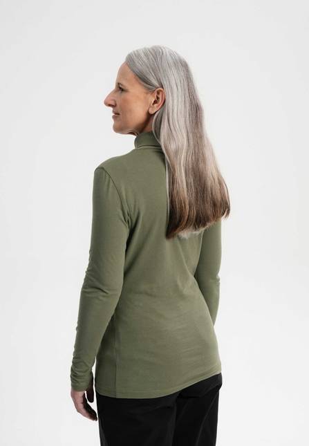 Melawear Damen Turtleneck Shirt ANCHAL Zeitbegrenzte Promotion